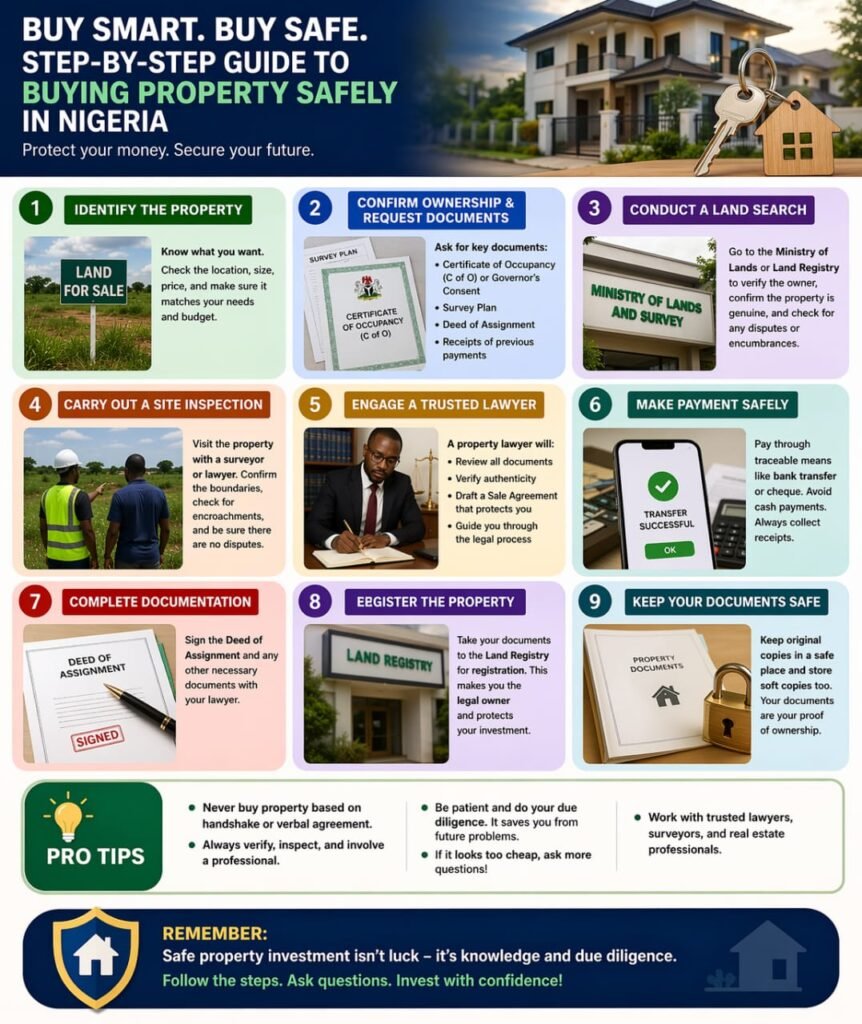 Step-by-Step Guide to Buying Property Safely in Nigeria