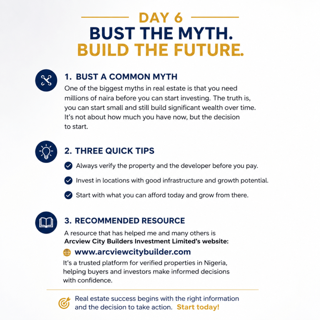 Don’t let this real estate Myth stop you from building wealth