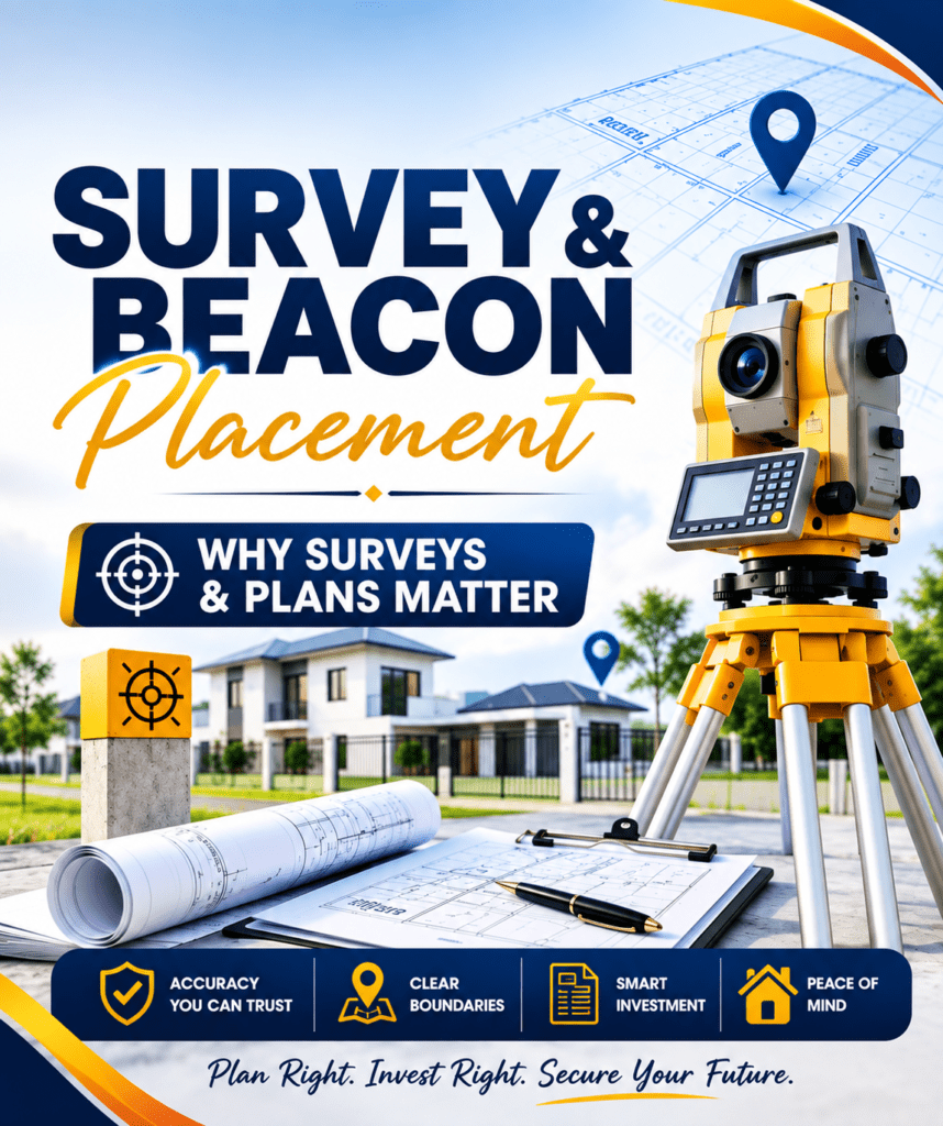 Survey&beacon placement:why survey plans matter for your property