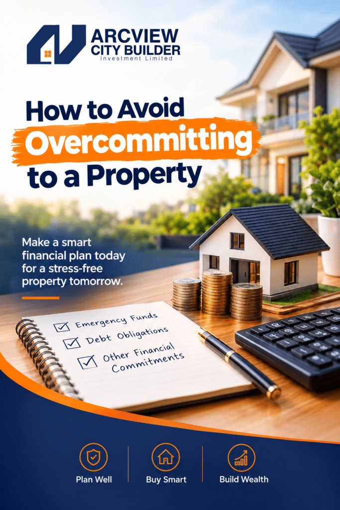 How to Avoid Overcommitting to a Property